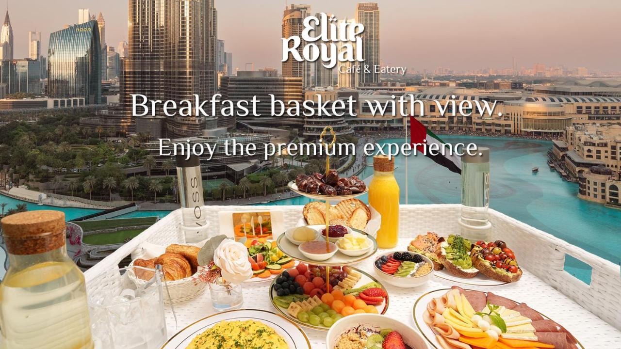 Elite Royal Apartment - Full Burj Khalifa & Fountain View - Crystal Dubaj Zewnętrze zdjęcie